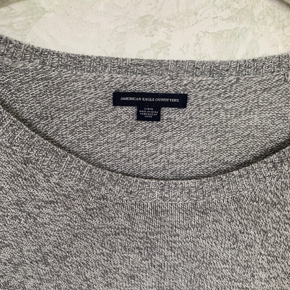 American Eagle Gray Sweater - Picture 4 of 6